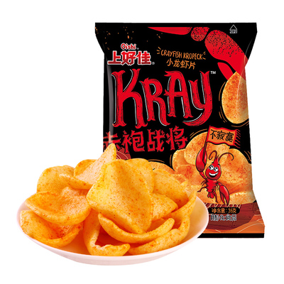 上好佳十三香小龙虾味虾片70g
