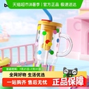 bablov高硼硅玻璃杯女生高颜值大容量吸管水杯学生耐高温泡茶杯子
