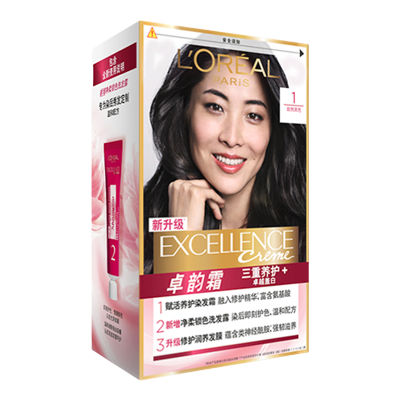 【自营】欧莱雅自然黑染发膏遮白卓韵霜赋活养护染发霜棕色深棕,美发护发/假发,彩染,淘宝优惠券,粉丝福利购,淘宝优惠卷