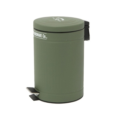 OLD SMITH HARDWARE Co.带盖脚踩脚踏式家用办公室垃圾桶 822094