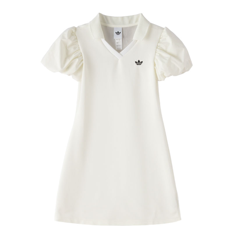 【自营】Adidas阿迪达斯裙子女装修身简约休闲服舒适时尚连衣裙