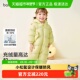 巴拉巴拉balaOne婴儿连体衣宝宝衣服2025新款 冬装 羽绒服连帽鹅绒