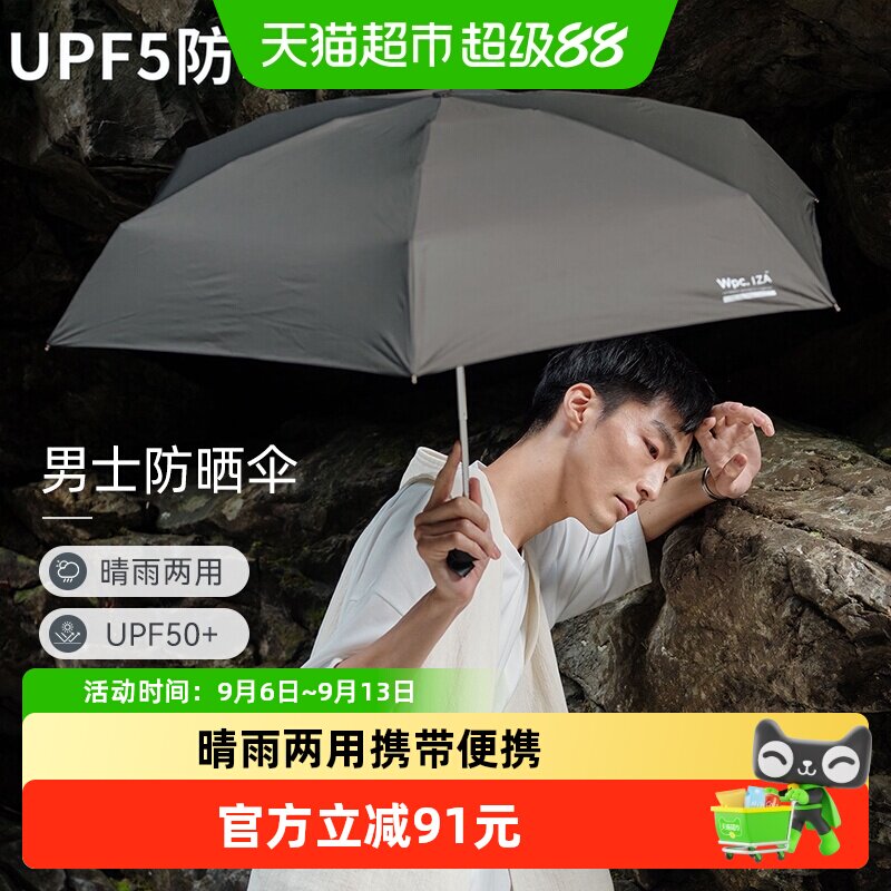 遮阳伞wpc.轻量折叠晴雨伞商务伞图片