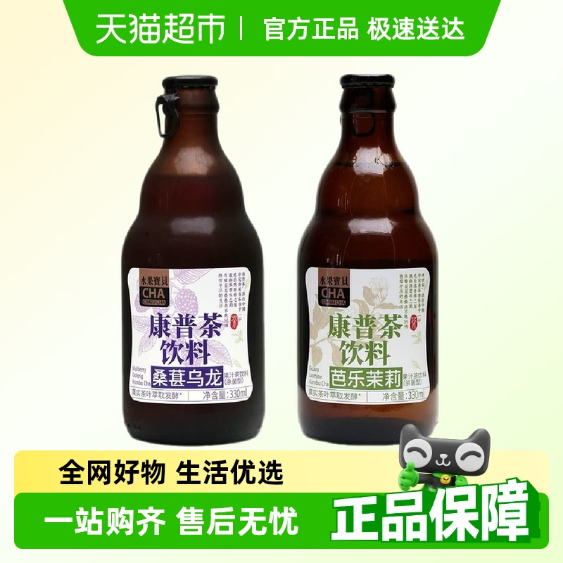 水果宝贝果汁气泡茶饮料