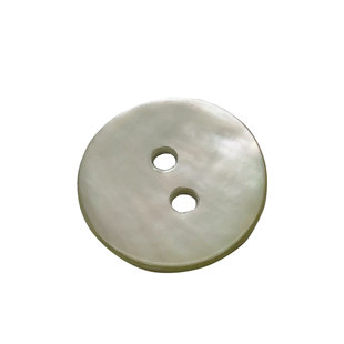 高档圆形天然贝壳纽扣两眼百搭马司贝衬衫钮扣小香风衣服扣子配件