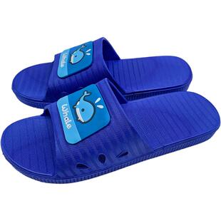 华城喜步佳夏季新款中大童学生卡通柔软防滑儿童拖鞋男 吴川特产