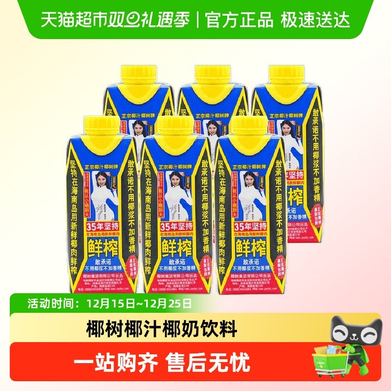 椰树植物蛋白椰子汁