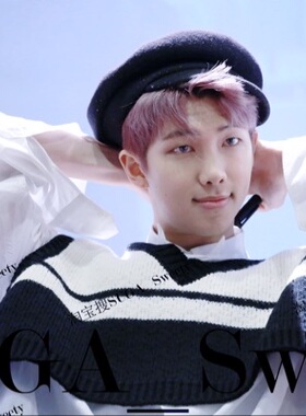 【拉蒙-短马甲背心】BTS防弹少年团rapmonster金南俊同款针织毛衣