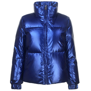 羽绒服女短款2025年新款冬季韩版矮个子女士洋气显瘦亮面加厚外套