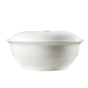 家用唐山骨瓷9英寸大汤碗带盖品锅汤锅9寸汤盆大汤碗瓷盖大海碗