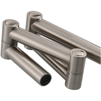 可拉伸厨房水龙头双功能万向旋转