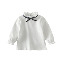 女童白色1岁t恤纯棉婴儿打底衫评测参考