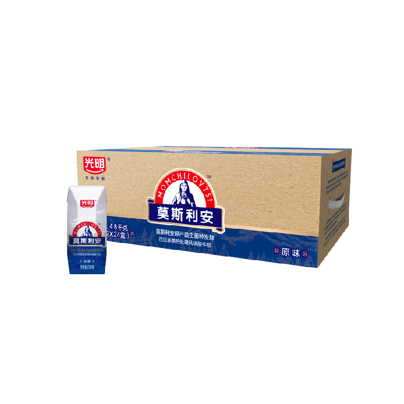 光明莫斯利安早餐奶200g×24盒