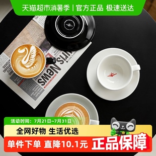 3BOMBER轰炸机拿铁杯咖啡杯家用意式 MHW 拉花杯简约陶瓷杯碟280ml