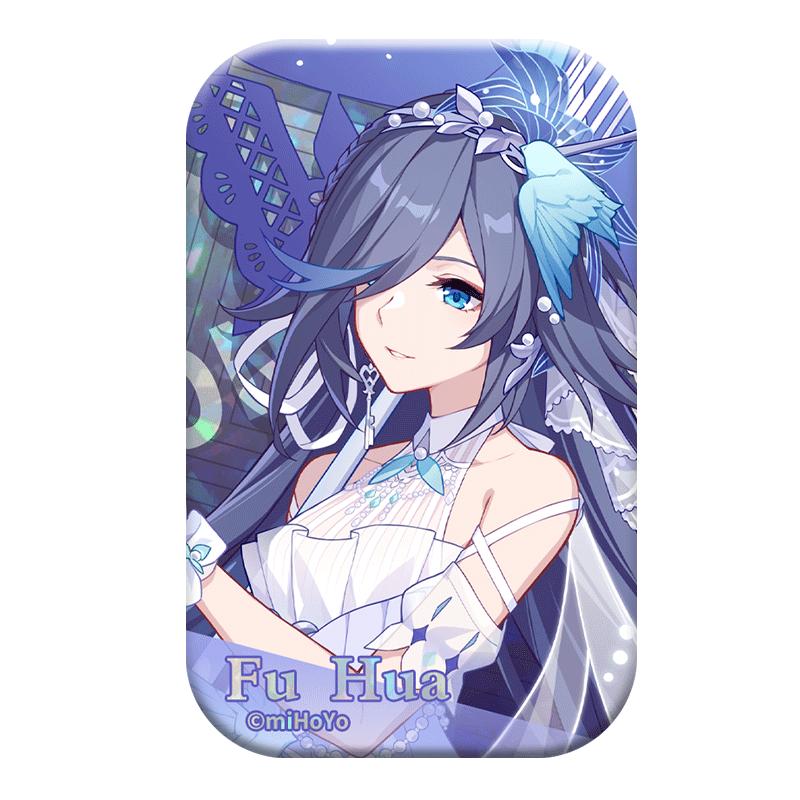 【米哈游/崩坏3】立绘系列女武神方形徽章盲盒吧唧（整组）miHoYo
