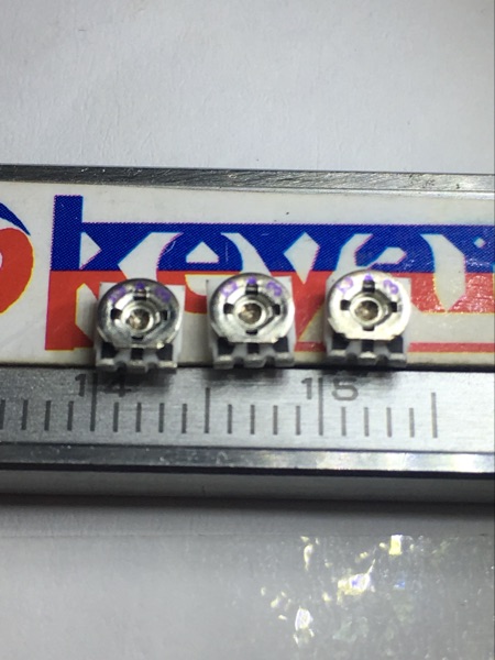 EVM1CSX10B23 可调电阻 4x4 贴片可调电位器 2K 一边三脚