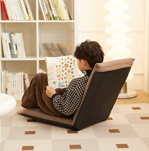 儿童沙发小沙发男孩阅读区布置女孩读书角懒人看书座椅折叠床两用