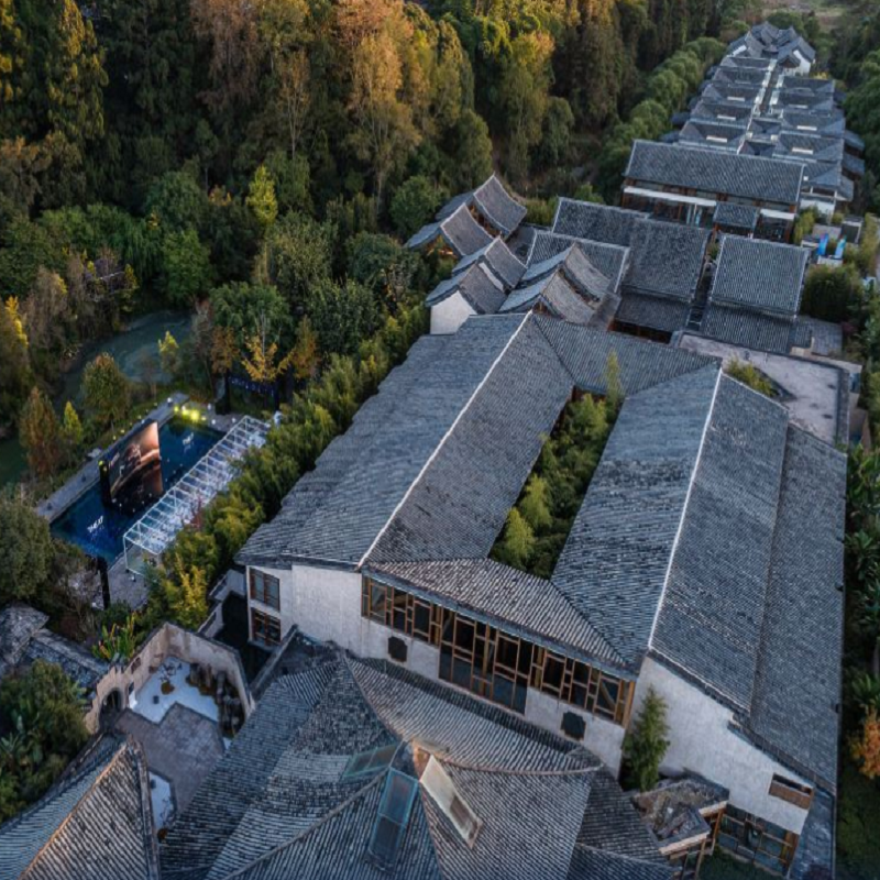 云南腾冲和顺柏联酒店2晚/含早/和顺古镇门票/温泉/接送机