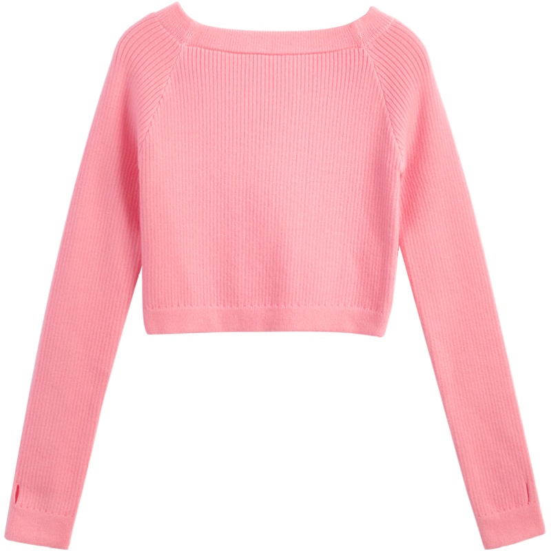 儿童舞蹈服毛衣外套秋冬芭蕾舞体操服上衣女童长袖跳舞练功服披肩