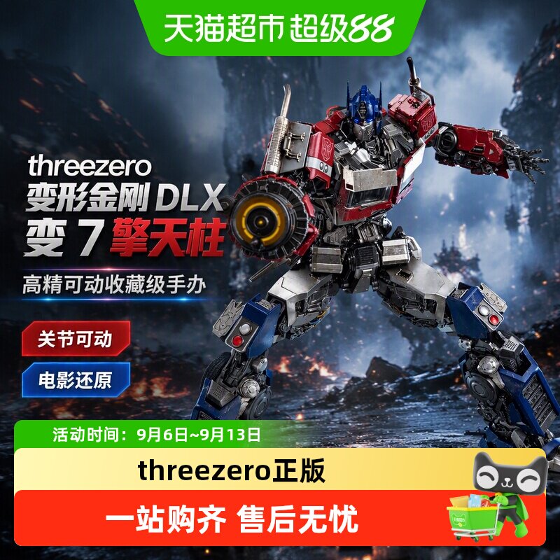 THREEZERO变形金刚DLX可动手办图片