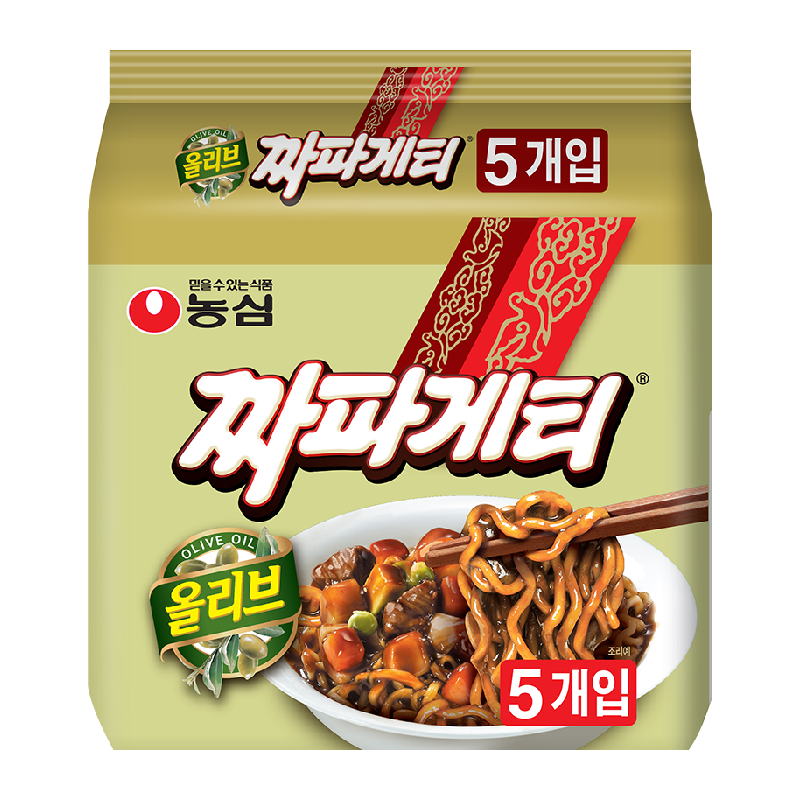 农心韩国进口韩式炸酱面杂酱面方便面整袋装泡面夜宵面皮