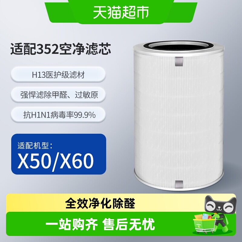 康净之芯适配352空气净化器滤芯图片