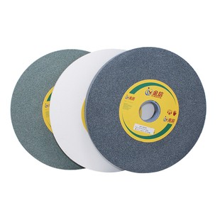 金信砂轮片250*25*32内孔台式砂轮机磨片白刚玉沙轮机磨刀石绿碳