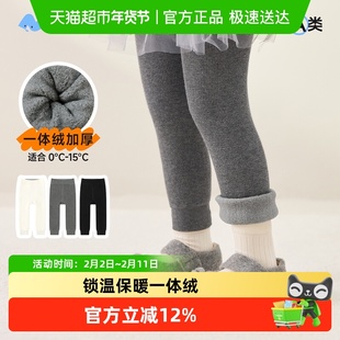 尼多熊2025儿童连裤袜冬季宝宝打底裤加绒加厚女童打底袜一体绒