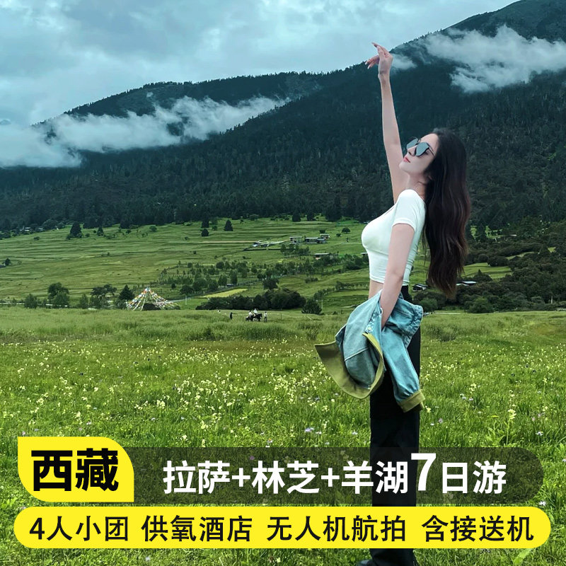 一单一团西藏旅游林芝雅鲁藏布鲁朗羊湖布达拉宫7天6晚拼车跟团游