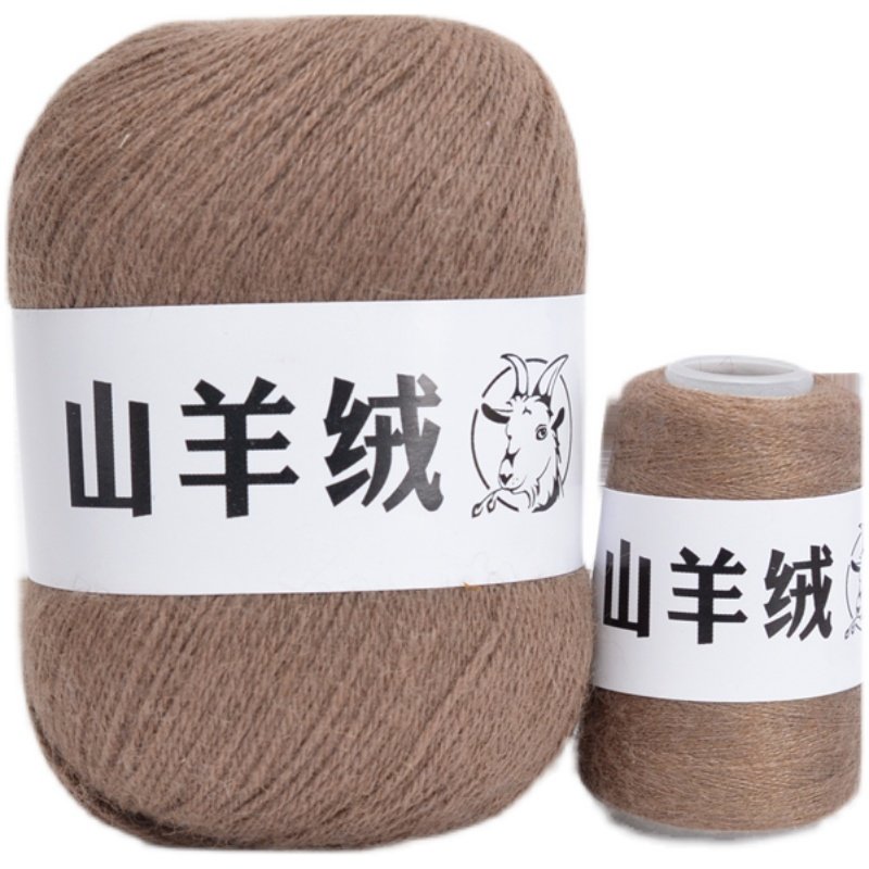 羊绒线正品手编毛线团山羊绒线中粗手工编织毛衣围巾diy工厂直供