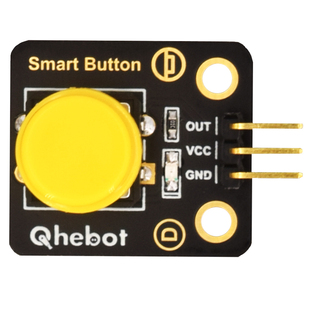 【Qhebot】数字大按钮模块按键传感器模块 适用于Arduino电子积木