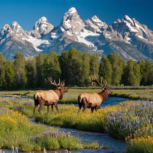 【13人团 盐湖城接机】美国旅游黄石国家公园7天6晚日游豪华火车