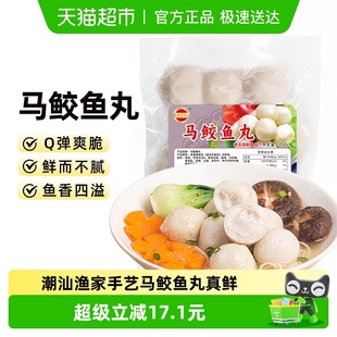 潮兴记鱼丸正宗手工广式 马鲛丸鱼肉丸250g火锅烧烤麻辣烫食材商用