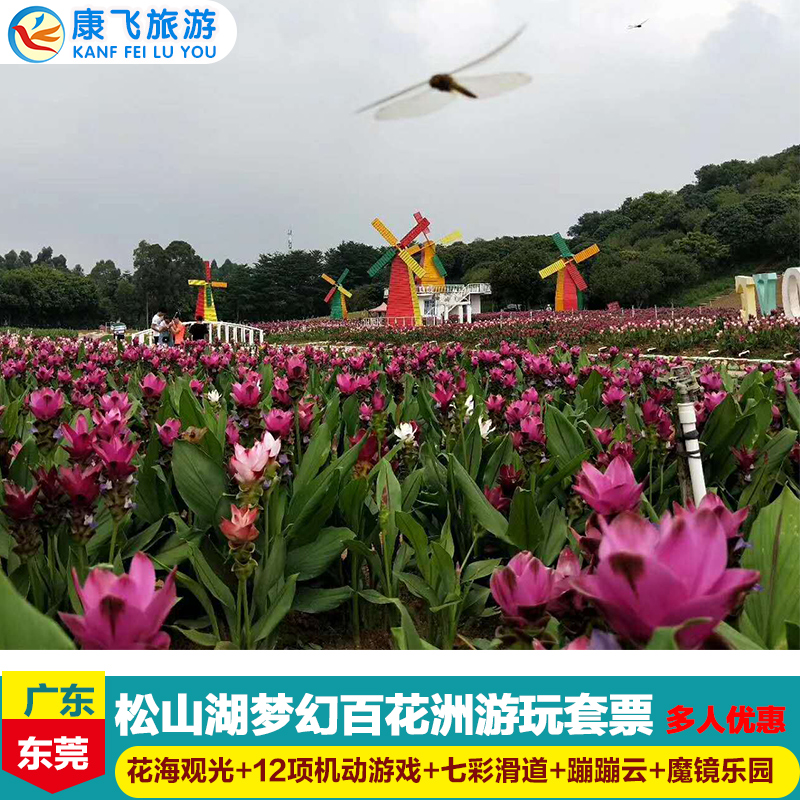 [梦幻百花洲-大门票]东莞松山湖梦幻百花洲成人儿童票