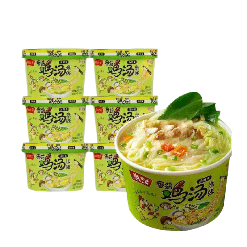 嗨吃家整箱免煮方便速食80g×6杯
