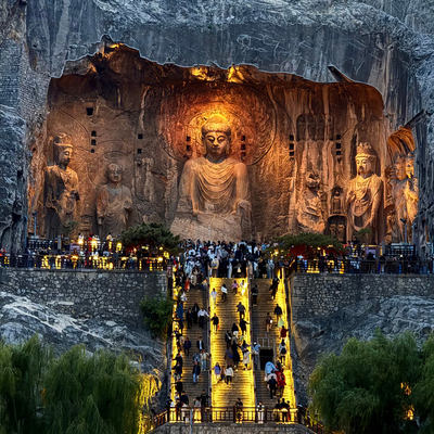 龙门石窟半日游【含门票+2小时大咖讲解+20人小团+耳麦】