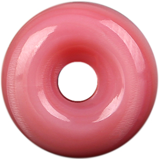 精品保真女王贝胭脂螺小卡环小圆环卡子背云吊坠星月佛珠DIY配饰