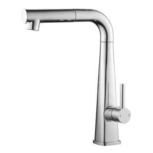 FLOVA丰华卫浴全铜抽拉式面盆龙头旋转加高洗脸盆水龙头伸缩台盆