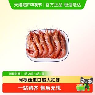 阿根廷红虾特大红虾进口超大新鲜活冷冻刺身级水产船冻礼盒