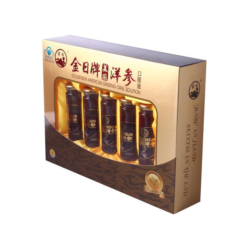 GOLDENSUN/金日牌美国洋参口服液 100ml/瓶*5瓶