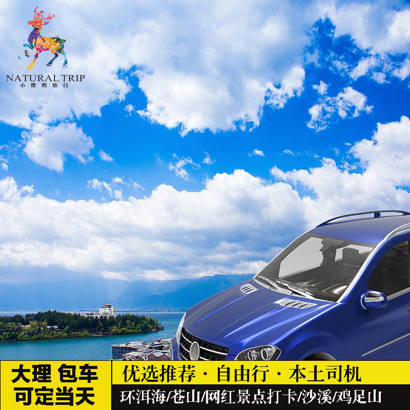 大理环洱海一日游双廊苍山喜洲海东圣托里尼沙溪古镇包车游旅游