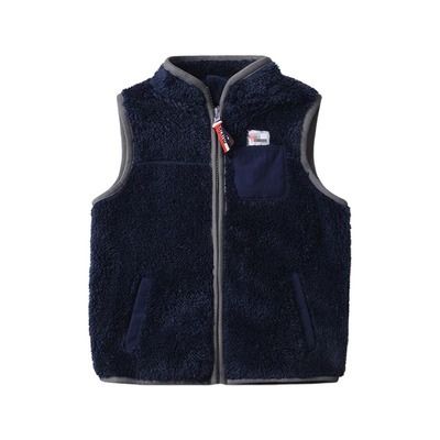 mk出口日本加厚保暖抓绒拉链背心