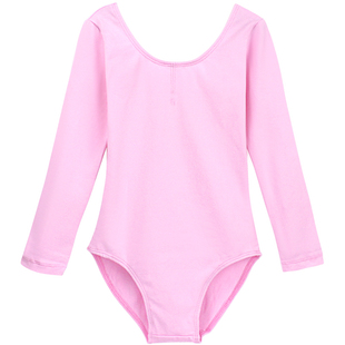 儿童舞蹈服女体操服练功服女童秋季芭蕾舞服毛衣冬幼儿长袖形体衣