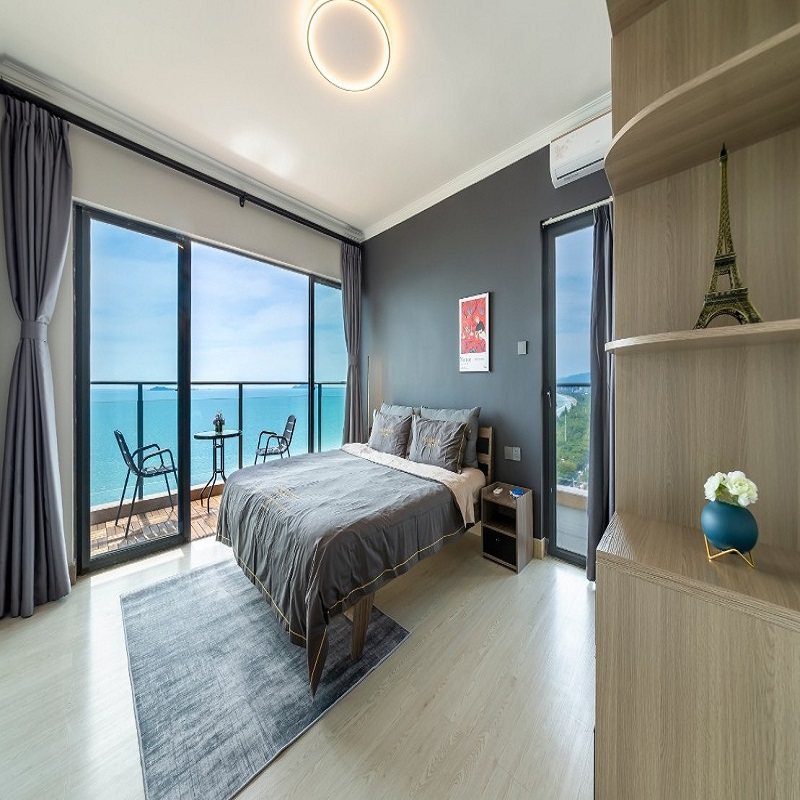 三亚湾馨兰海景度假公寓/无敌海景二房三房家庭套房开伙豪华装修