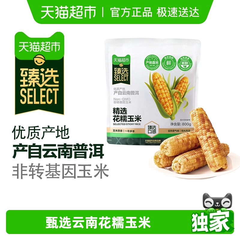 臻选花糯玉米云南新鲜现摘