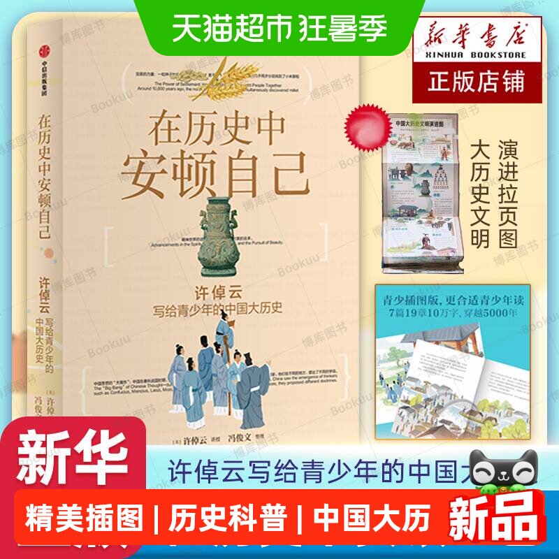 在历史中安顿自己许倬云写给青少年的中国大历史精美插图历史科普
