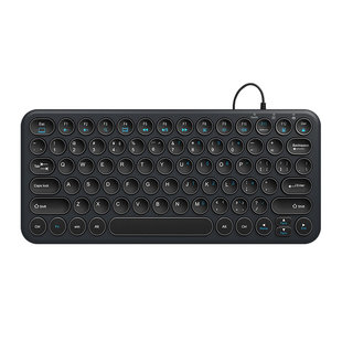 BOW航世静音无线键盘鼠标套装 笔记本台式电脑USB外接巧克力家用办公专用打字小型无声迷你静音键鼠便携超薄