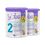 【自营】澳洲进口bubs羊奶粉婴儿2段奶粉正品婴幼儿配方奶粉2罐