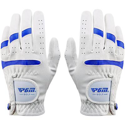 pgm儿童高尔夫手套男女童布手套