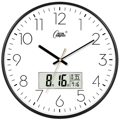 客厅挂钟康巴丝北欧简约